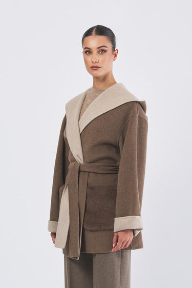 Capospalla double bicolore PM0165150975 220 TERRA SEVENTY 