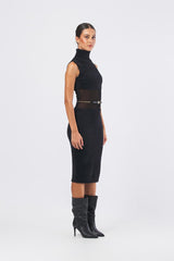 Abito di maglia AM37T57E2 AM37T57E2 110 NERO ELISABETTA FRANCHI