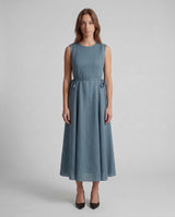 tela ramie fin. lavato SMMAQUILE 26192211136 016 CIELO MAX MARA 