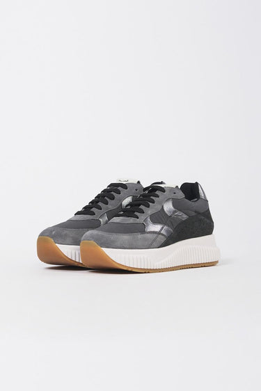 Sneaker 2018328-08 lana fresh 2018328-08 1B98 LEAD-ANTHRACITE VOILE BLANCHE 