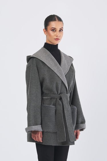 Capospalla PM0165150975 double bicolore PM0165150975 921 ARDESIA SEVENTY