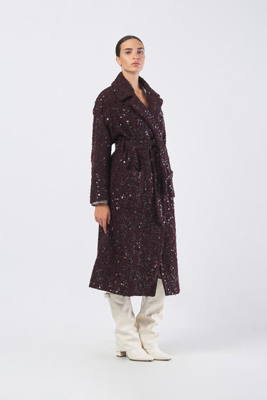 Trench CFC0125673003 CFC0125673003 B098 BORDEAUX ROSSO RINASCIMENTO