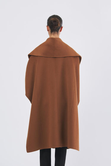 Cappotto CP67D56E2 con cintura CP67D56E2 EC1 BROWN SUGAR ELISABETTA FRANCHI 