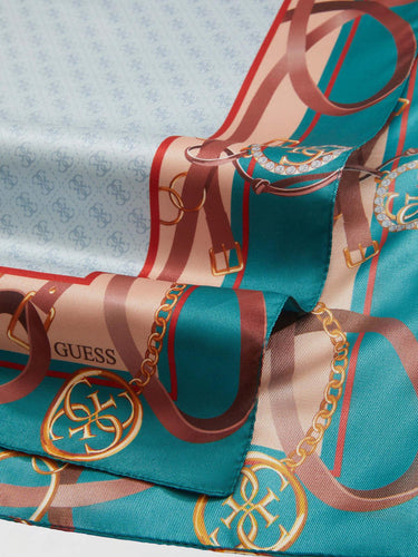 Foulard Donna in Poliestere dalla Mano Morbida AW5445 POL01 BLUE GUESS 