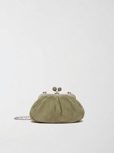 Borsa Pasticcino Bag Small in Suede WKAVALOIS 26155110146 015 FANGO WEEKEND 