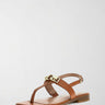 Sandali Ramiry in pelle da Donna FLJRMY LEA03 BROWN GUESS 