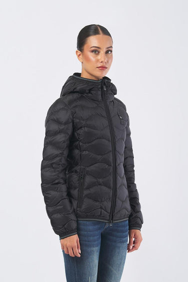 Giubbott camelia 25WBLDC03095-006047 999EI NERO INT. BEIGE BLAUER 