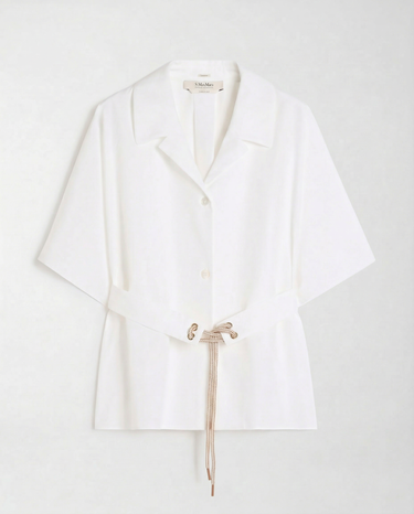 Camicia in Cotone SMMCARISMA 26191110936 060 BIANCO CANDIDO MAX MARA 