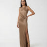 Abito Elisabetta Franchi Red Carpet Regular Fit ABR2461E2 229 ARGILLA ELISABETTA FRANCHI 