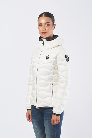 Giubbott camelia 25WBLDC03095-006047 100BI BIANCO OTTICO INT. BIANC BLAUER