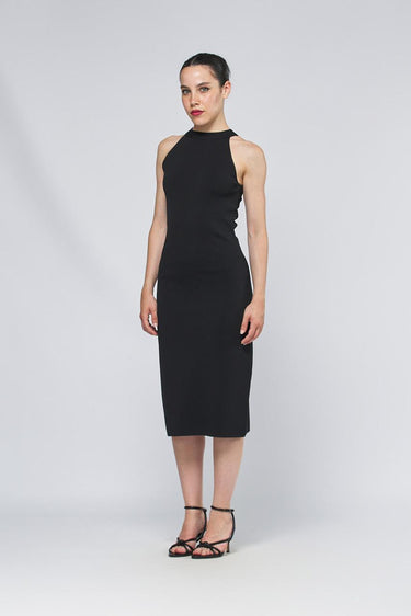 Abito PIRENEI filato viscosa stretch PIRENEI 251632102260 004 NERO MAX MARA 