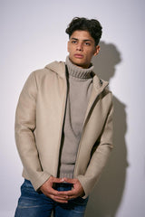 Giubbotto 1140 in morbido panno con cappuccio 1140 731 COLMAR 