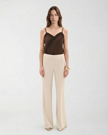 Pantaloni Rinascimento Palazzo CFC0127877003 B382 BEIGE CHIARO RINASCIMENTO 