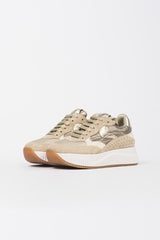 Sneaker 2018328-14 lana fresh 2018328-14 2E49 LIGHT BEIGE-PLATINUM VOILE BLANCHE 