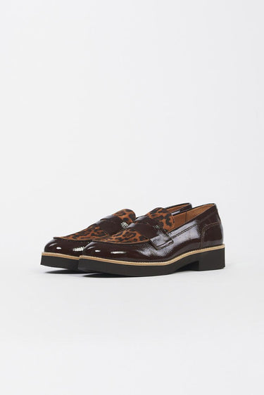 Mocassino GW205 forma 8060 suola 15 GW205 NERO/BRANDY NINNI D. 