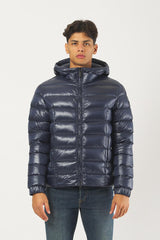 Giubbotto 1271 trapuntato con cappuccio 1271 68 BLU COLMAR