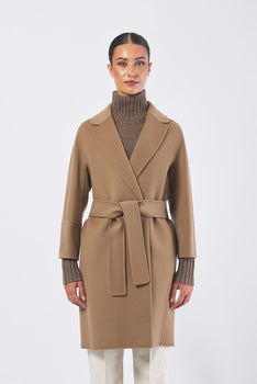 Cappotto ARONA 25290160716 doppio drap pura lana ARONA 25290160716 045 P. CAMEL MAX MARA 