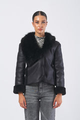Giubbotto CFC0125123003 medio sfiancato CFC0125123003 B001 NERO RINASCIMENTO