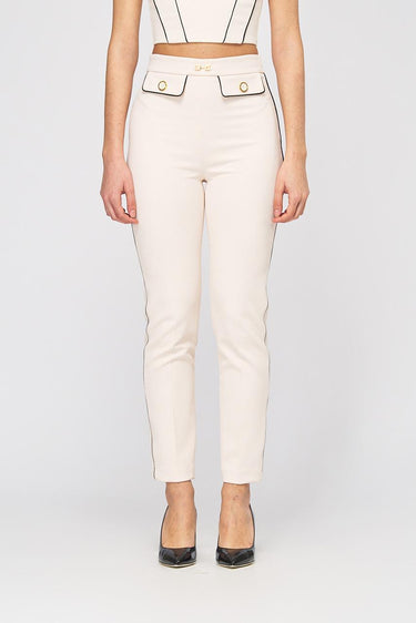 Pantalone PAT7151E2 PAT7151E2 E84 BURRO/NERO ELISABETTA FRANCHI 