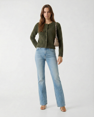 Jeans Low Rise Slouchy W6RA1D D6833 ROSE PETAL WASHED GUESS 