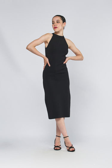 Abito PIRENEI filato viscosa stretch PIRENEI 251632102260 004 NERO MAX MARA 