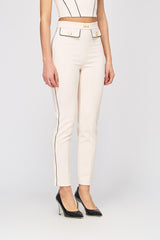 Pantalone PAT7151E2 PAT7151E2 E84 BURRO/NERO ELISABETTA FRANCHI 