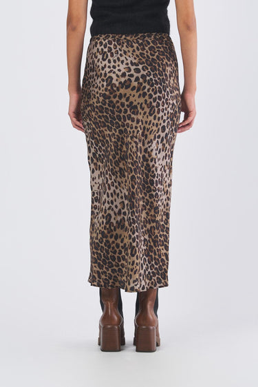 Gonna ALBANY 25231061 twill di viscosa stampato ALBANY 25231061 002 NATURALE MARELLA