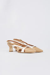 Dècolletè forma 3185 suola 55 BE732 BE732 FONDOTINTA/OFF WHITE NINNI D. 