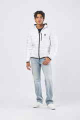 Giubbotto wave 25WBLUC03074-006355 100 BIANCO OTTICO BLAUER 