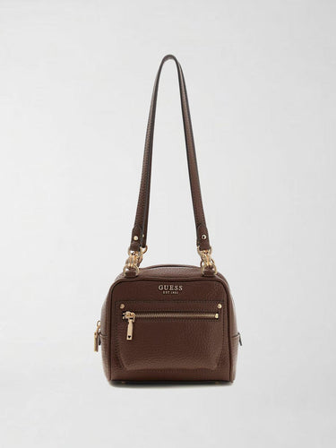Borsa a tracolla Marsha Box in ecopelle Marrone HWBG95 01170 ESPRESSO GUESS 