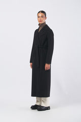 Cappotto POLDO 25290160436 drap pura lana POLDO 25290160436 013 BLACK MAX MARA 