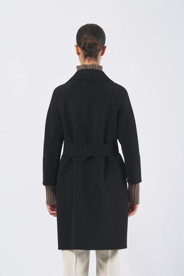 Cappotto ARONA 25290160716 doppio drap pura lana ARONA 25290160716 013 BLACK MAX MARA 