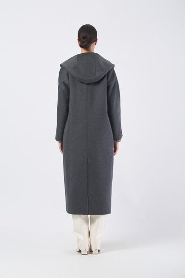 Cappotto CASSIA 25290160336 drap pura lana CASSIA 25290160336 080 URBAN GREY MAX MARA 