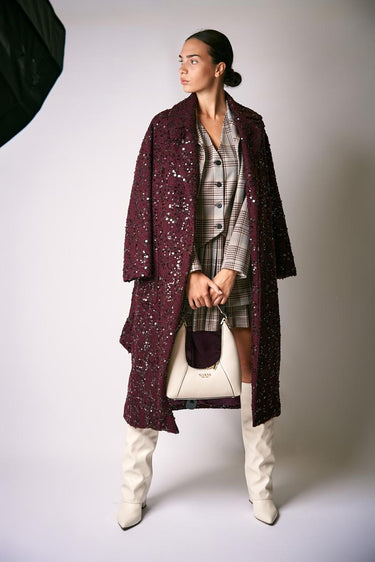 Trench CFC0125673003 CFC0125673003 B098 BORDEAUX ROSSO RINASCIMENTO