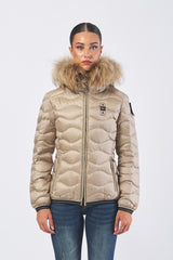 Giubbotto aldie 25WBLDC03096-006047 301LT BEIGE INT. LONTRA BLAUER 