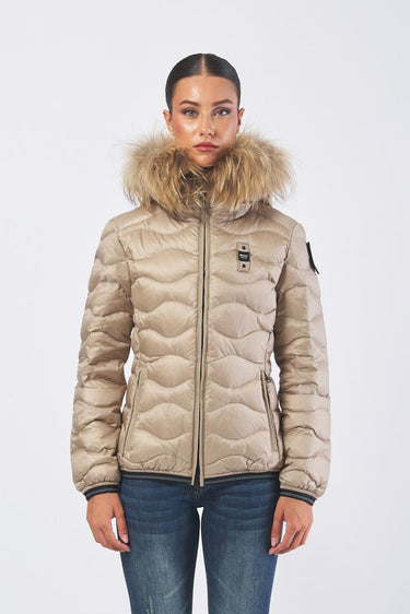 Giubbotto aldie 25WBLDC03096-006047 301LT BEIGE INT. LONTRA BLAUER 