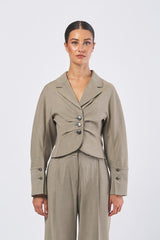 Giacca STASI 252304605 saglia melange bistretch STASI 252304605 001 ALLORO MELANGE MARELLA