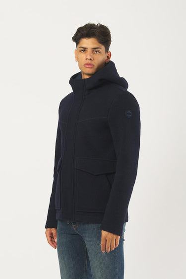 Giubbotto 1146 con cappuccio ed ampie tasche 1146 68 BLU COLMAR