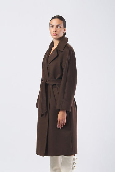 Cappotto RESINA 25250161026 pura lana RESINA 25250161026 089 CIOCCOLATO WEEKEND