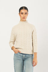 Maglia D78828 trecce D78828 BURRO ECO