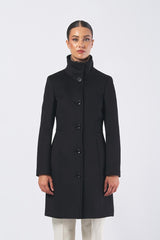 Cappotto LIZ 2521016013 drap lana LIZ 2521016013 010 NERO PENNY BLACK