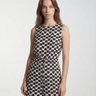 Tuta in Seta Stampata Regular Fit SMMRONCHI 26192410236 001 BLUE/NERO MAX MARA 