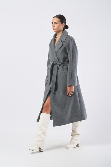 Cappotto TEMPERA 25250160826  orsetto lana/alpaca TEMPERA 25250160826 005 GRIGIO WEEKEND 