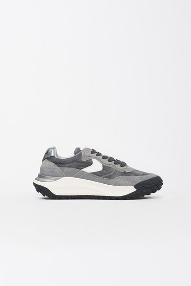 Sneaker 2019685-02 club act 2019685-02 1B24 LEAD-SILVER VOILE BLANCHE