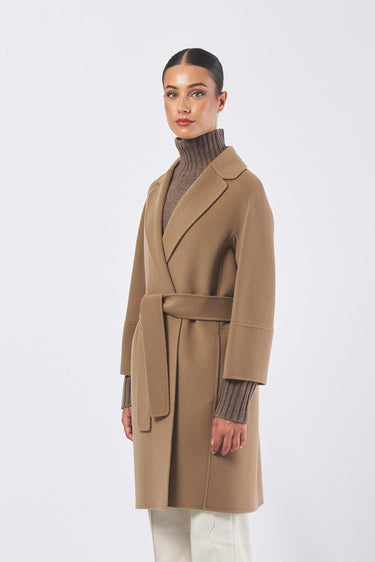 Cappotto ARONA 25290160716 doppio drap pura lana ARONA 25290160716 045 P. CAMEL MAX MARA 