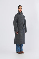Cappotto SESTRI 252505161226  tweed lana/nylon SESTRI 252505161226 002 GALLES WEEKEND 