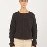 Maglia D80773 traforata D80773 MORO ECO 