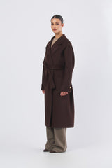 con cintura CP68D56E2 EA3 COFFEE ELISABETTA FRANCHI 