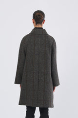 Cappotto PITONE 25250161126  tweed lana/nylon PITONE 25250161126 001 GALLES WEEKEND 
