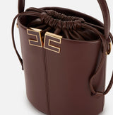 Borsa a Secchiello Elisabetta Franchi BS92A61E2 644 CACAO ELISABETTA FRANCHI 
